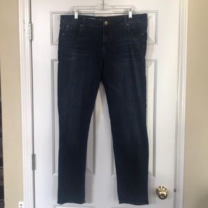 KUT Diana Relaxed Fit Skinny Jeans, 16W, NWOT